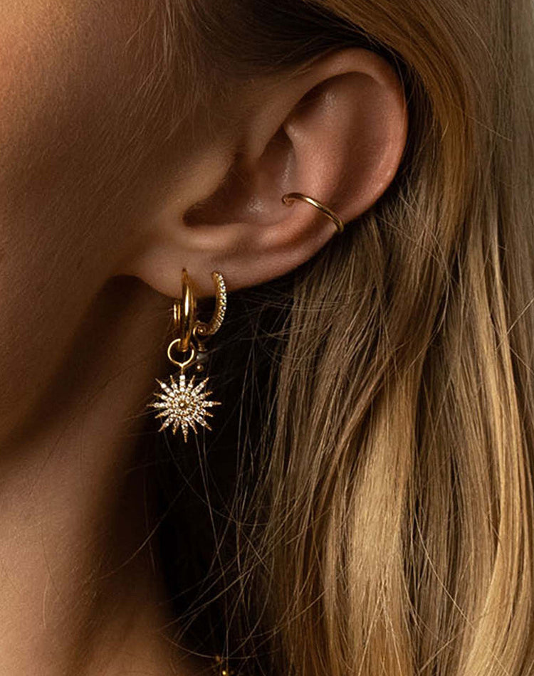 Toro Gold Cuff Earring